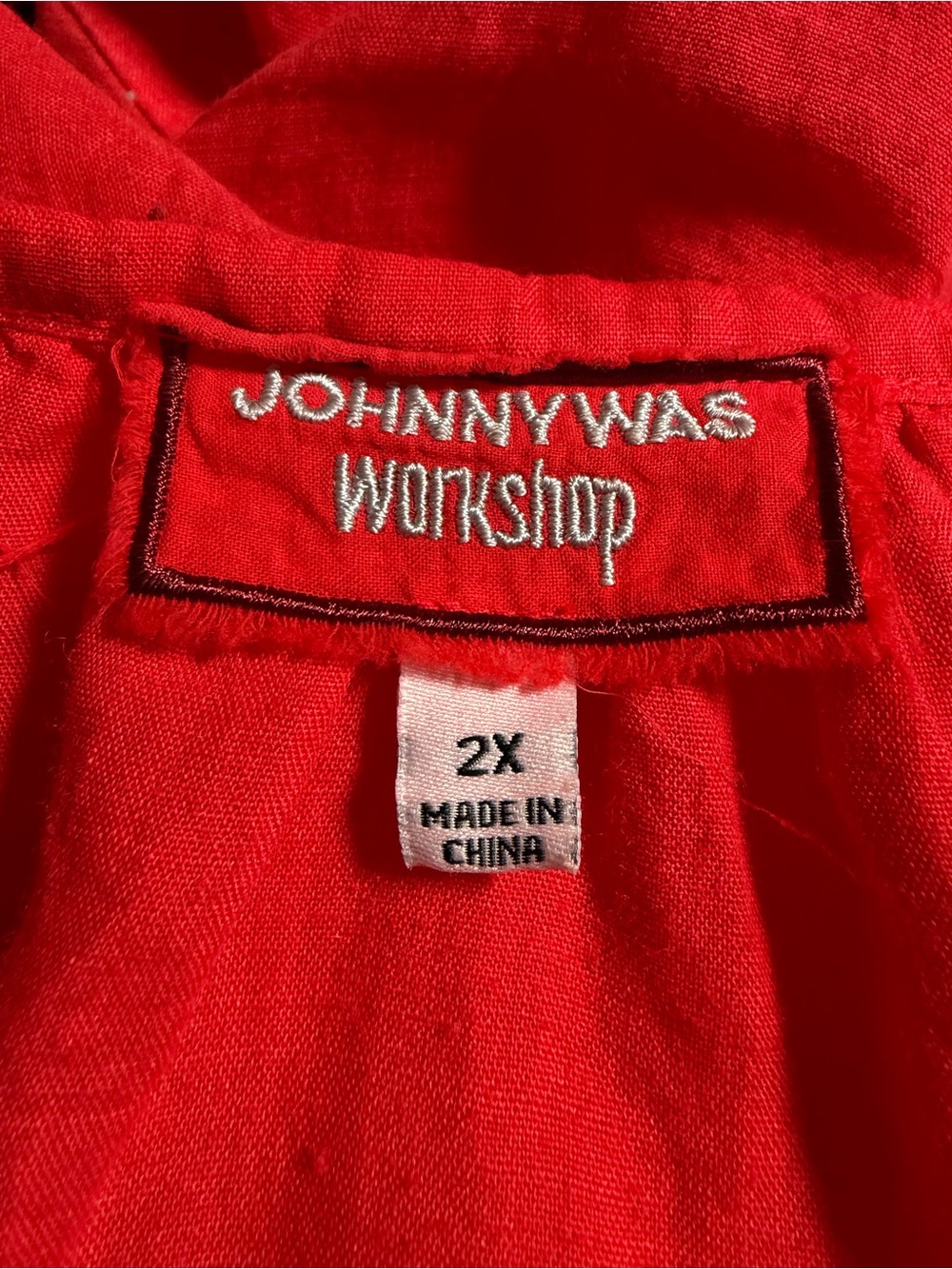 Johnny Was Workshop Juliene Candy Land Embroidered Ramie Tunic 2X - Picture 9 of 11